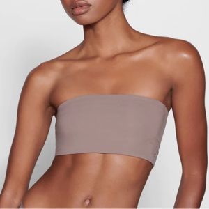 Skims | Bandeau Bra in Umber Size Large